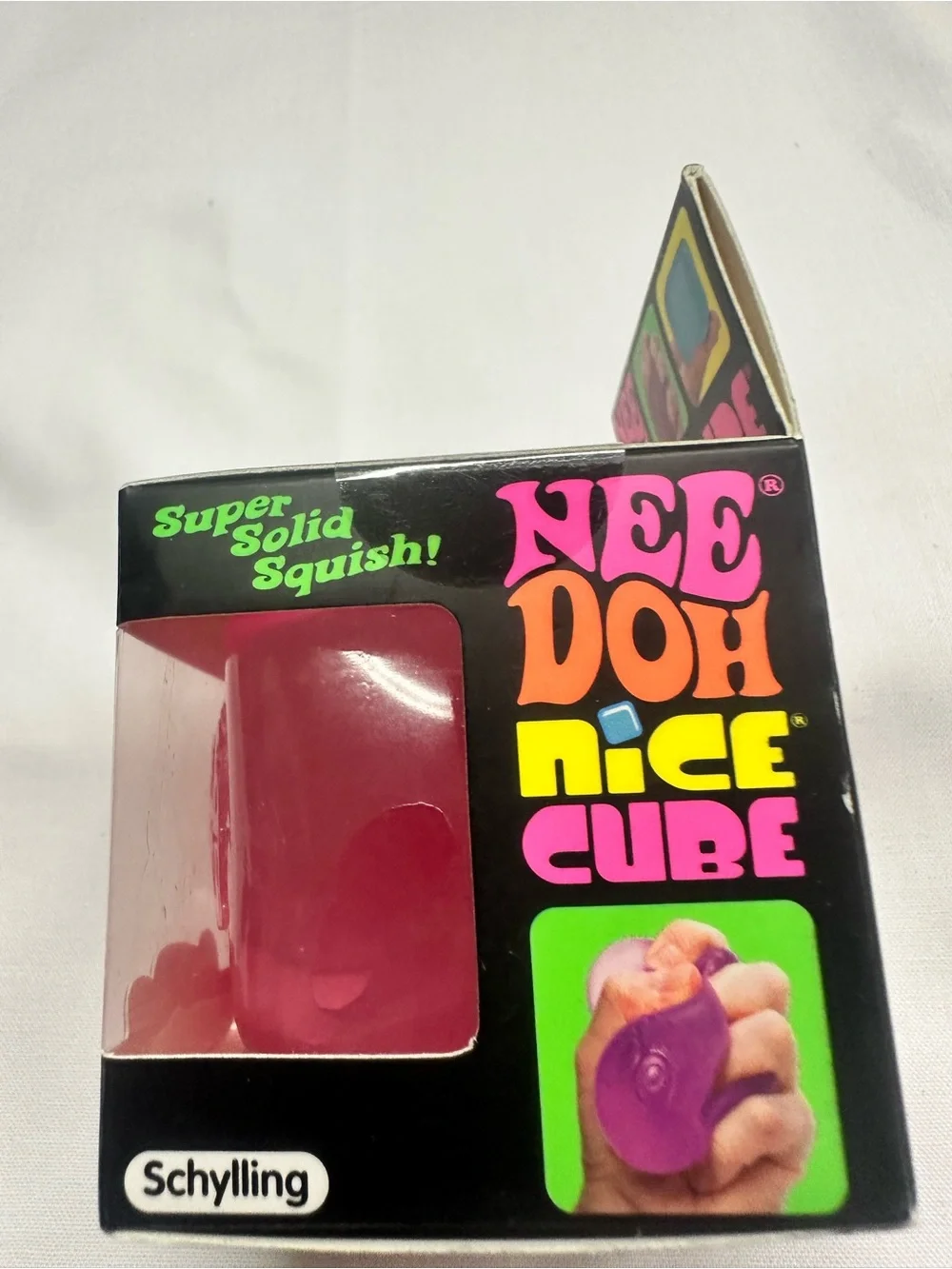 Nice Cube Super Solid Squish! - Pink
